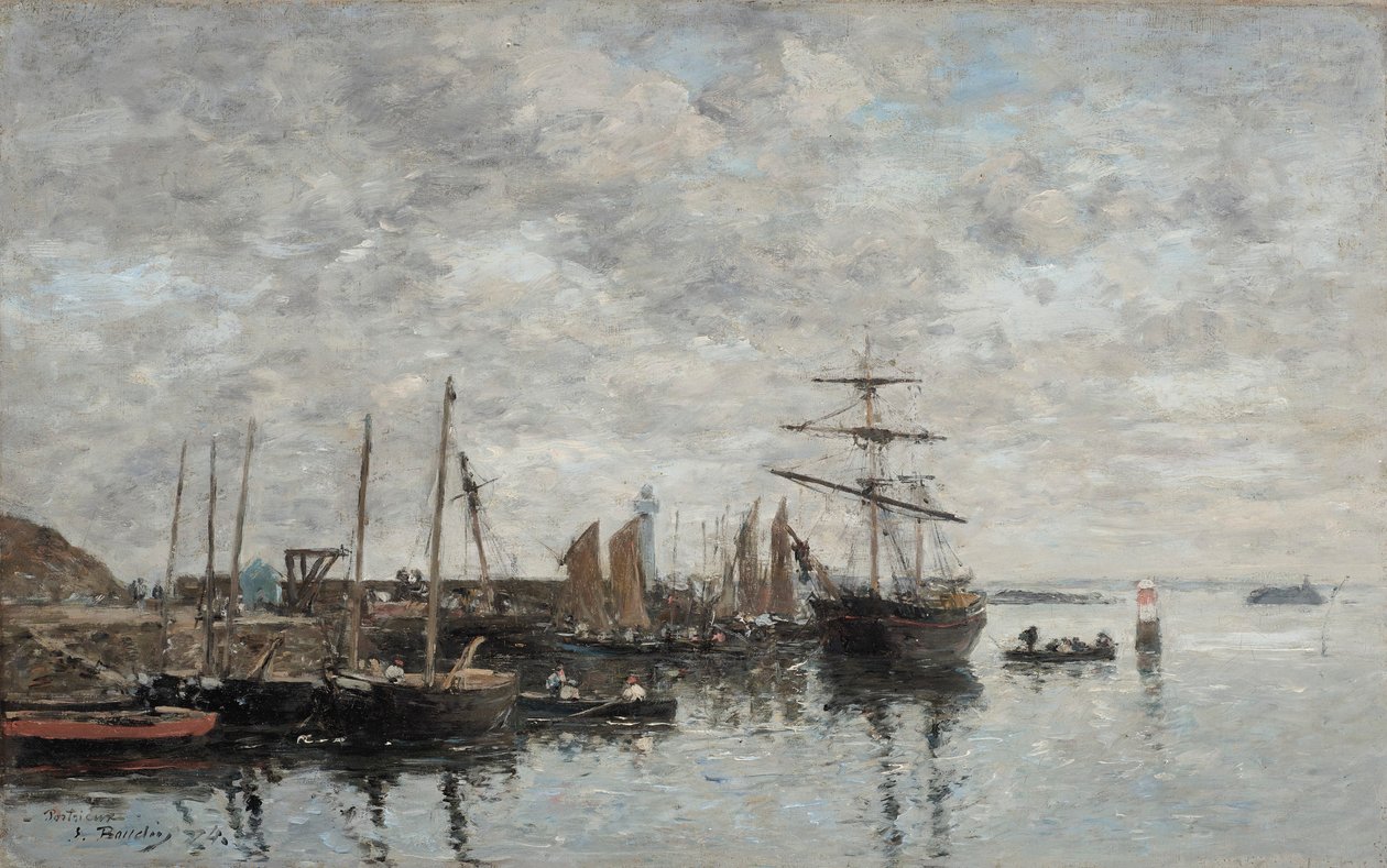 Portrieux, el puerto de Eugene Louis Boudin