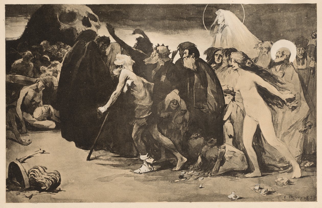 El camino de la muerte, 1899 de Eugène Trigoulet
