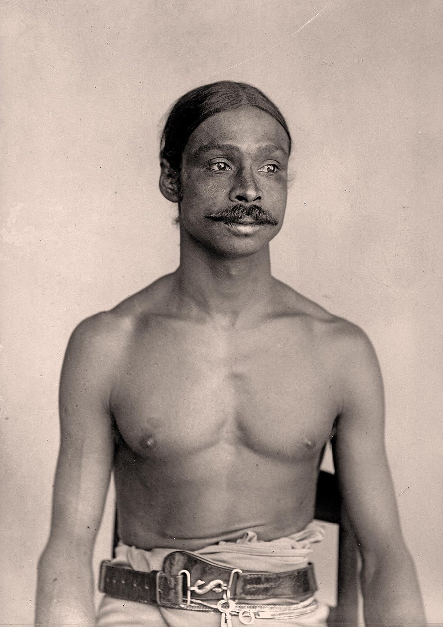 Retrato de un hombre de Sri Lanka, c.1890 de Eugène Trutat
