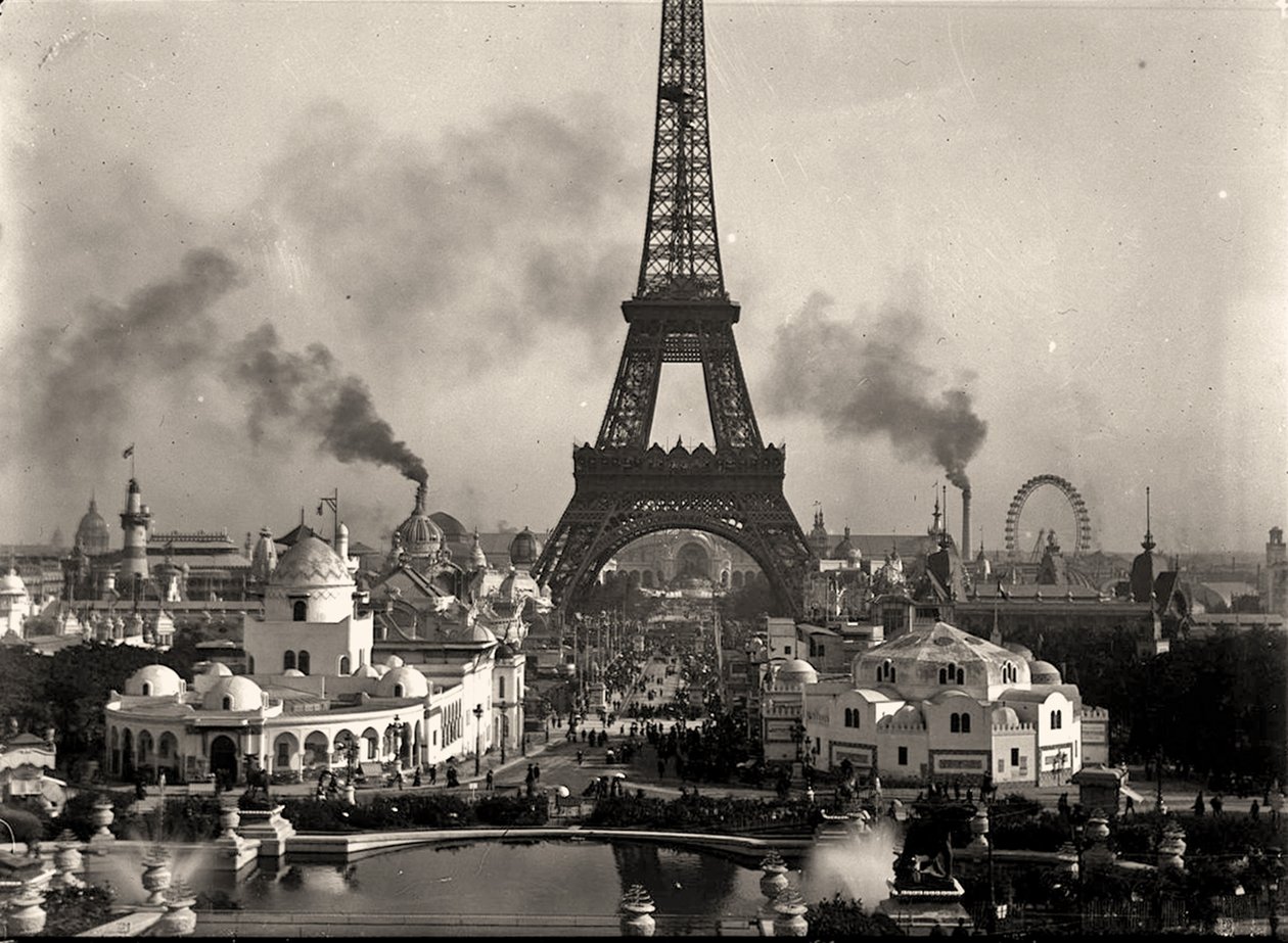 Vista de la Exposición Universal, París. 1900 de Eugène Trutat