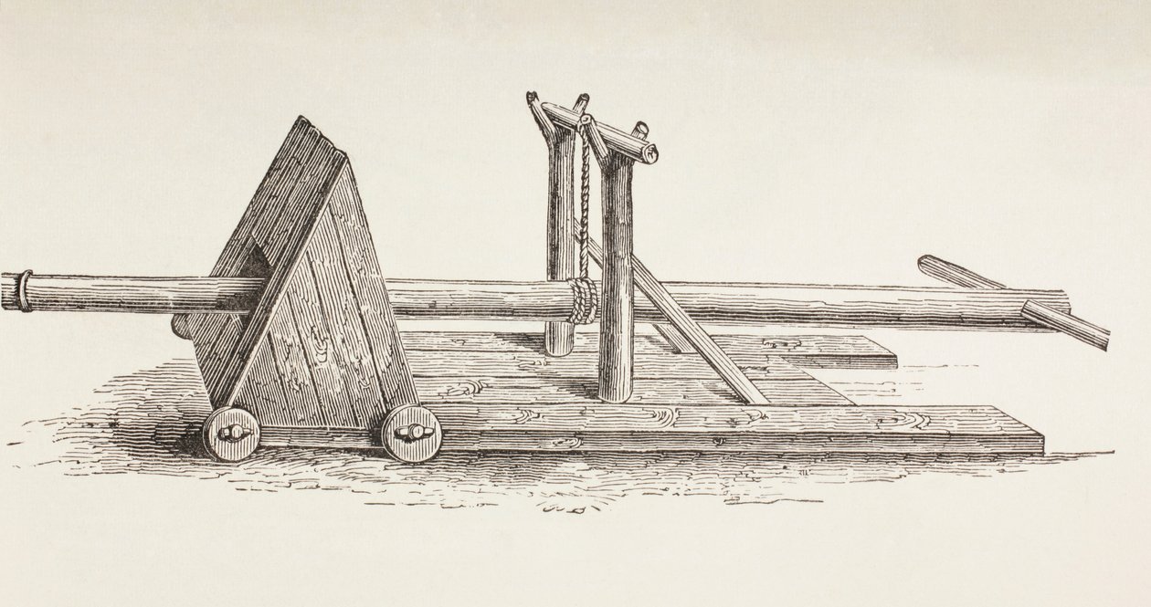 Ariete medieval, c.1880 de European School
