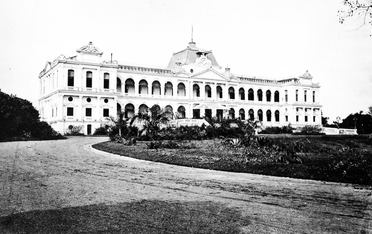Casa de Gobierno, Saigón, c.1870s de European Photographer