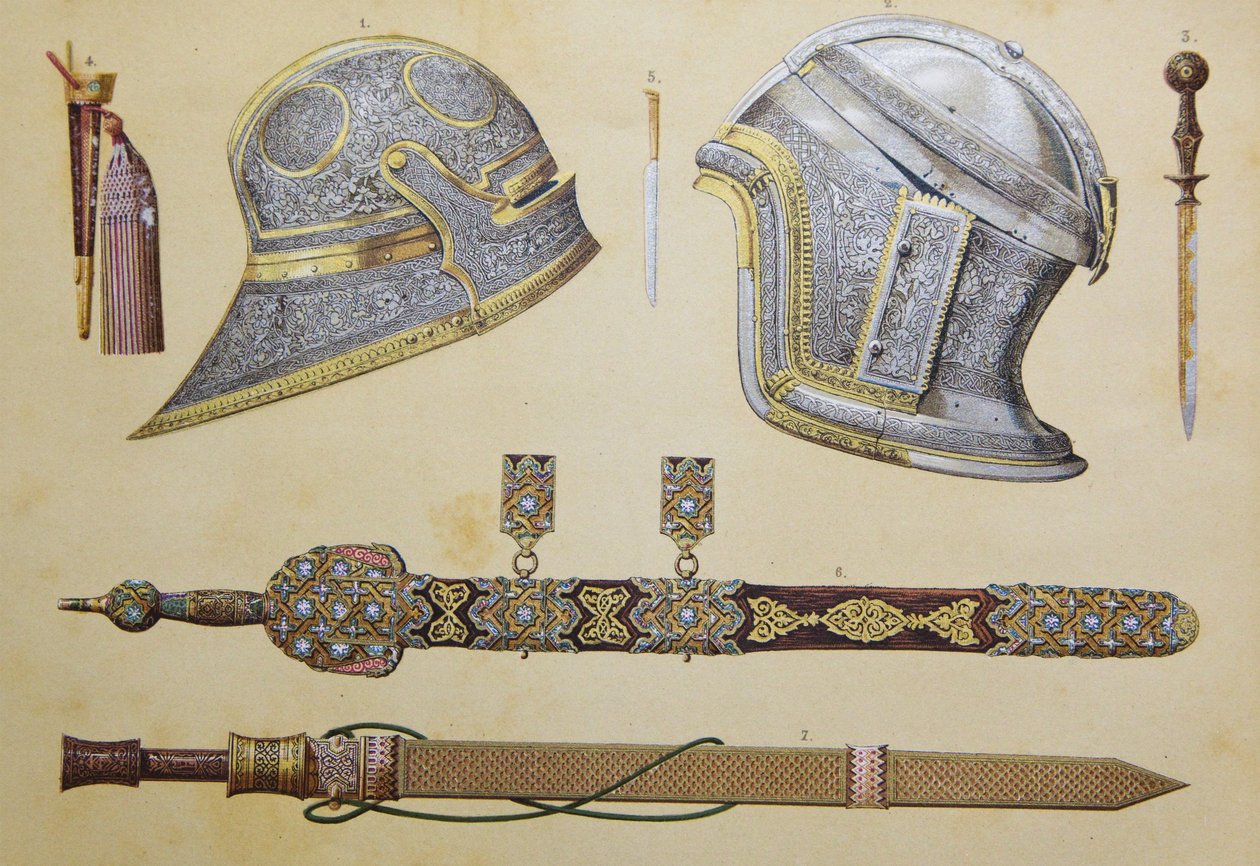 Armas que pertenecieron a Boabdil, último rey moro de Granada de European School