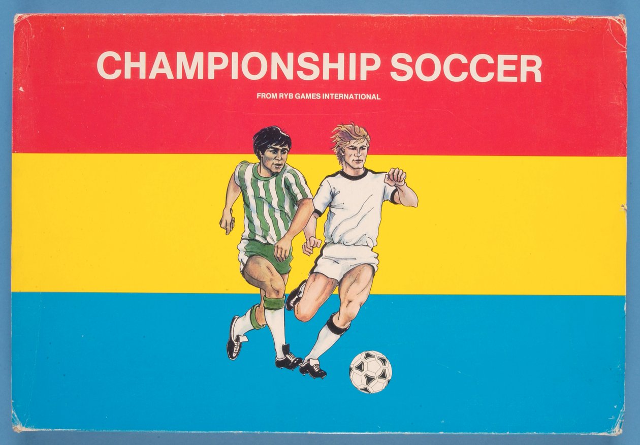 Caja del juego de fútbol de campeonato de European School