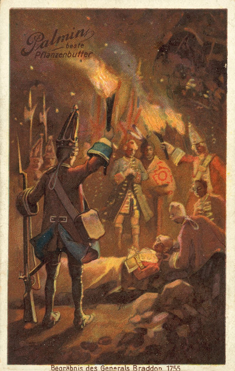 Momentos célebres de la historia de Estados Unidos (litografía en color) de European School