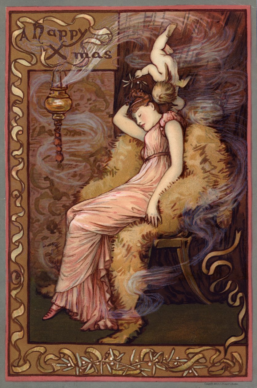 Feliz Navidad (cromolito) de European School