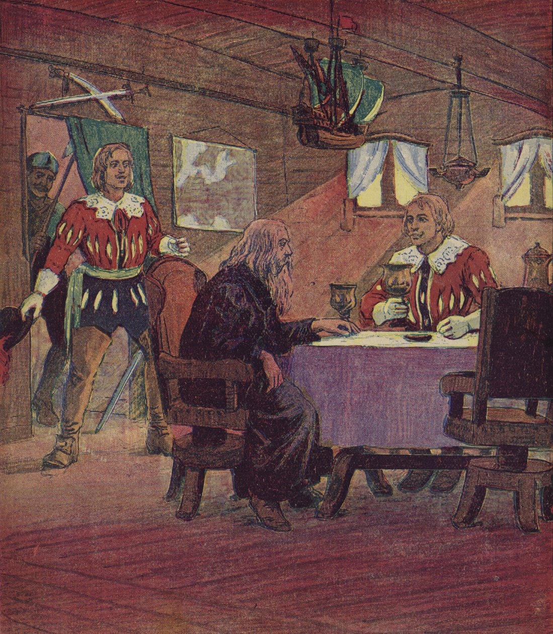 Klaus Störtebeker (litografía en color) de European School