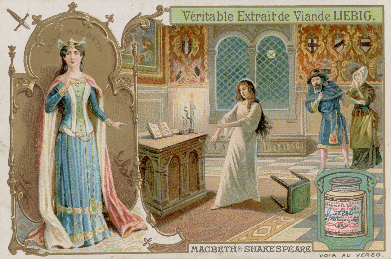 Lady Macbeth (cromolito) de European School