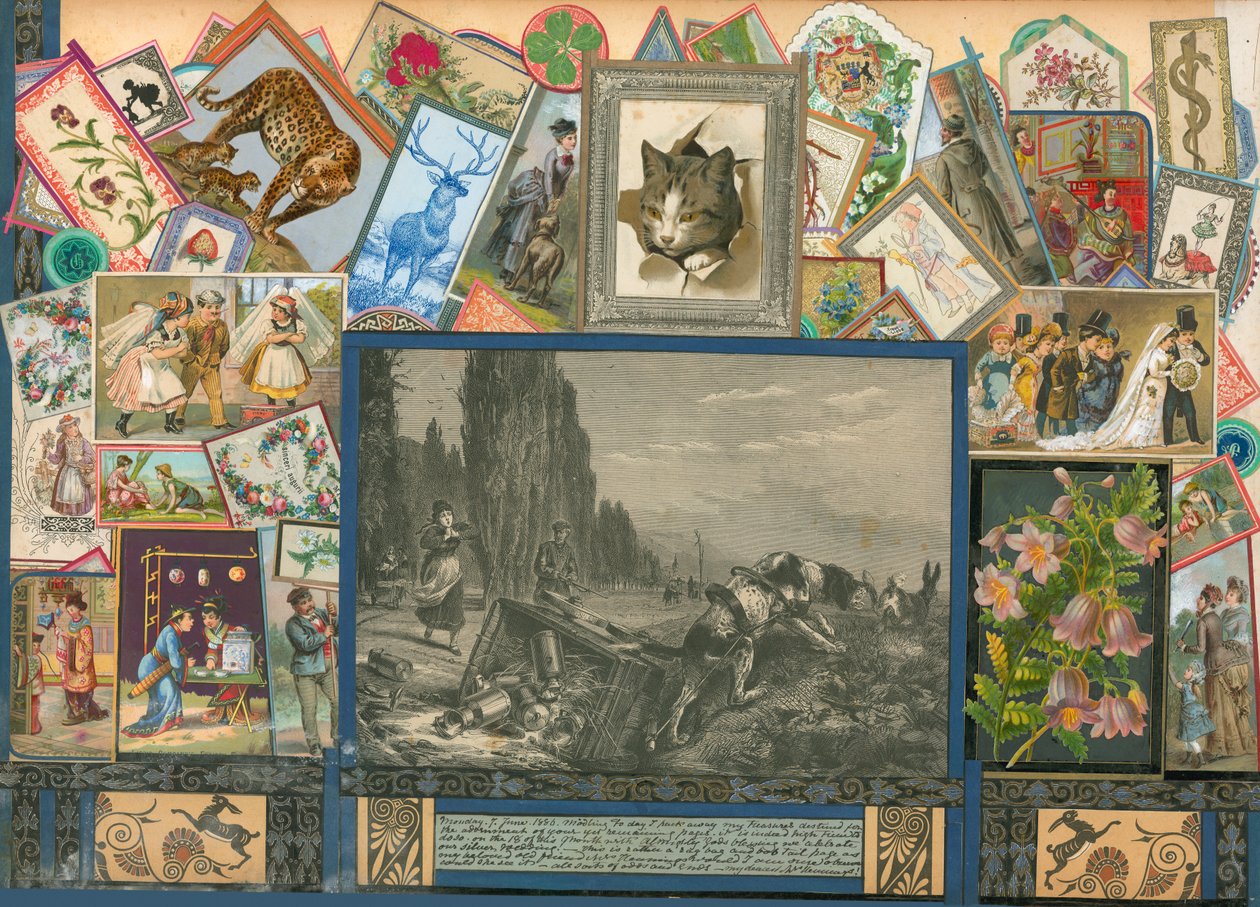 Página del volumen III de Sammelsurium (material impreso) de European School