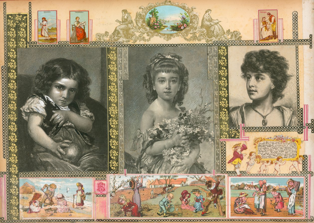 Página del volumen III de Sammelsurium (material impreso) de European School