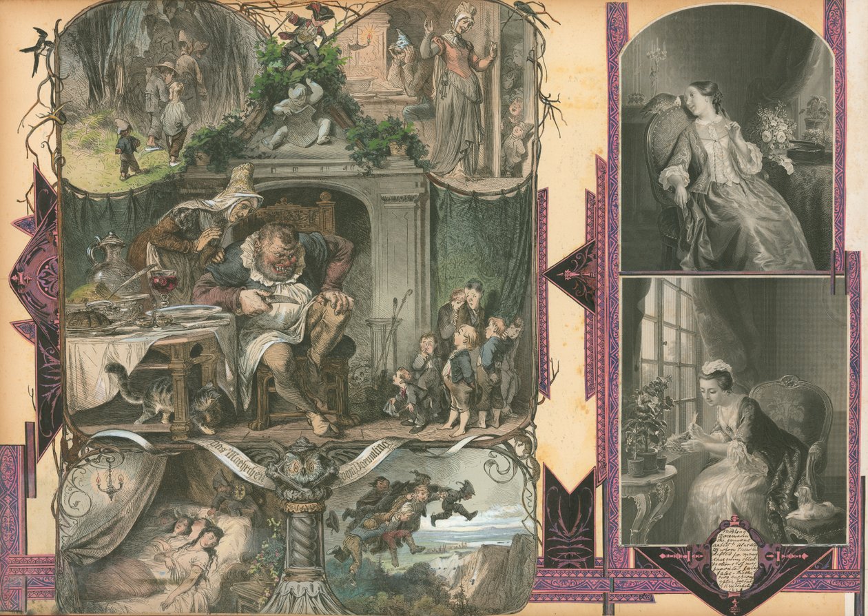 Página del volumen III de Sammelsurium (material impreso) de European School