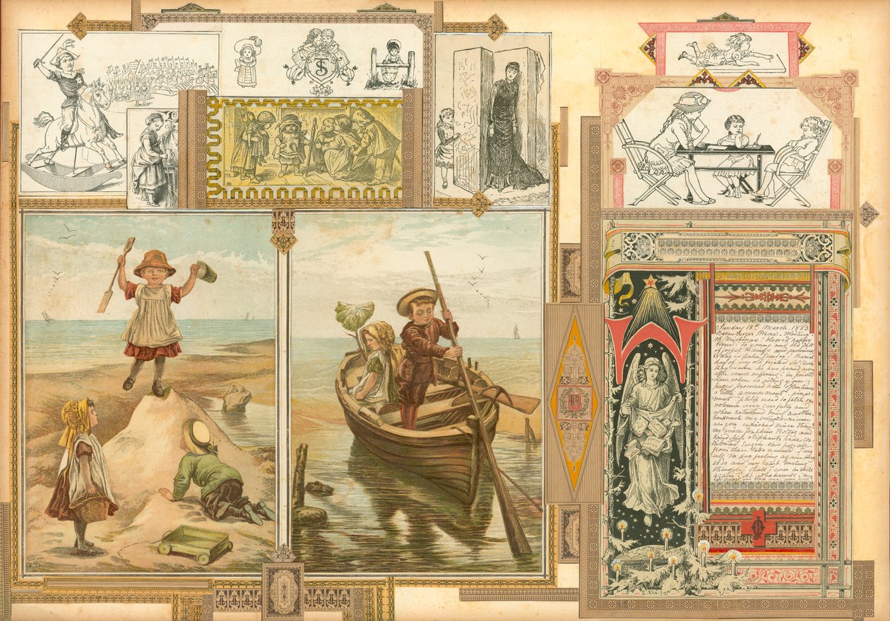 Página del volumen II de Sammelsurium (material impreso) de European School