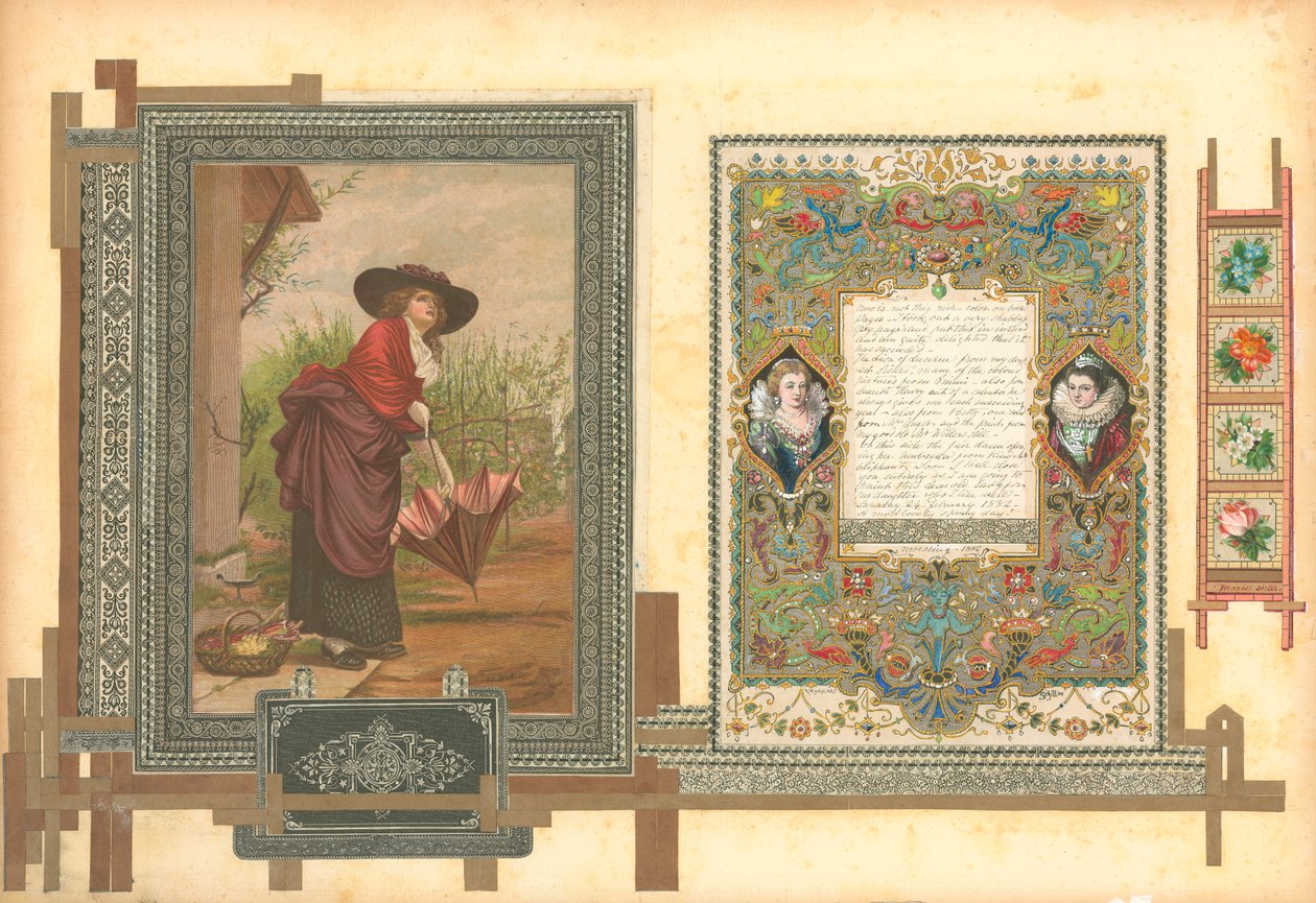 Página del volumen II de Sammelsurium (material impreso) de European School