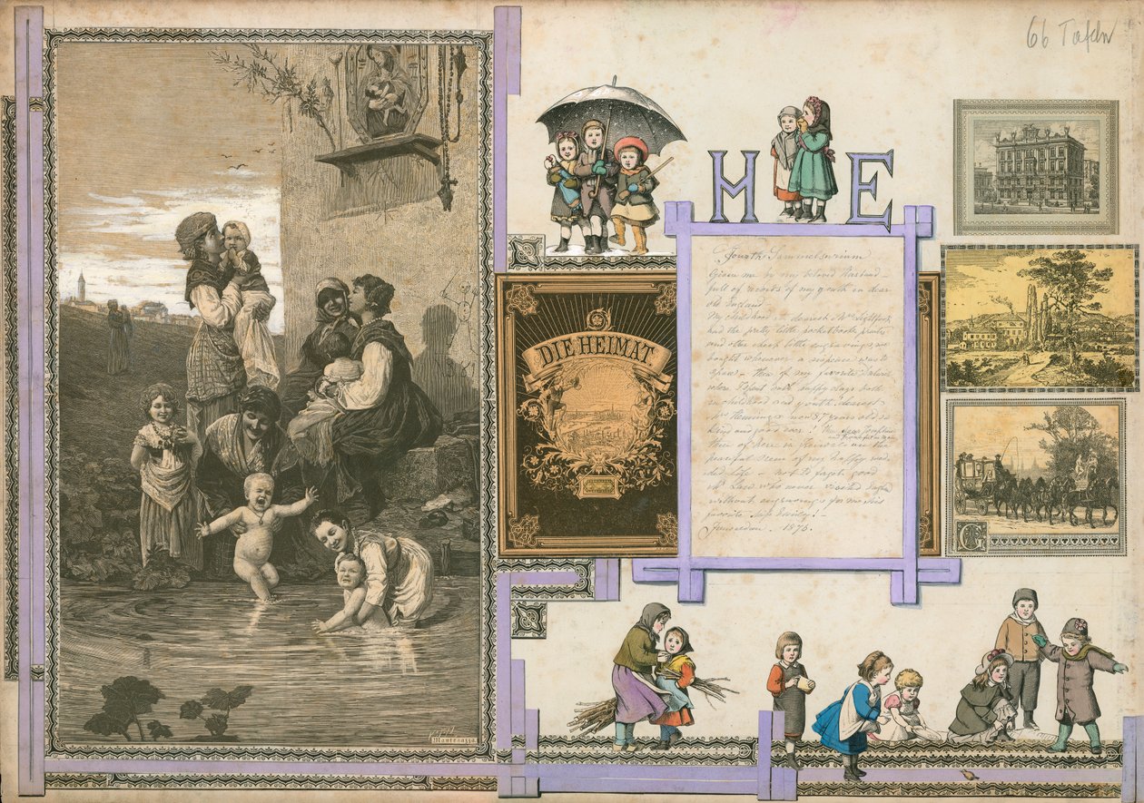 Página del volumen IV de Sammelsurium (material impreso) de European School