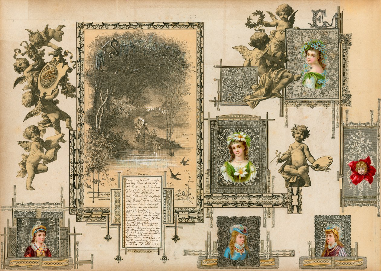 Página del volumen IV de Sammelsurium (material impreso) de European School