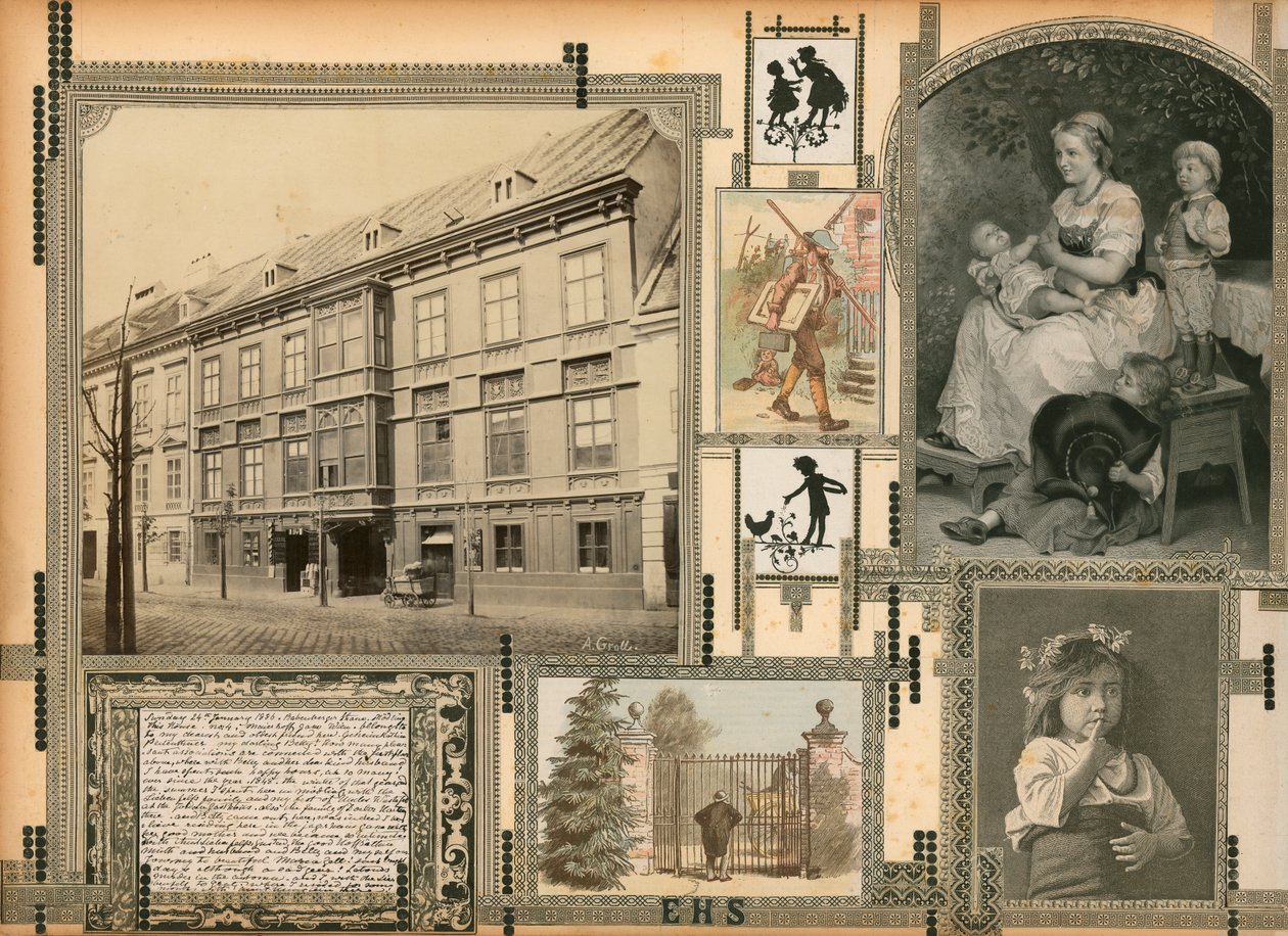 Página del volumen IV de Sammelsurium (material impreso) de European School