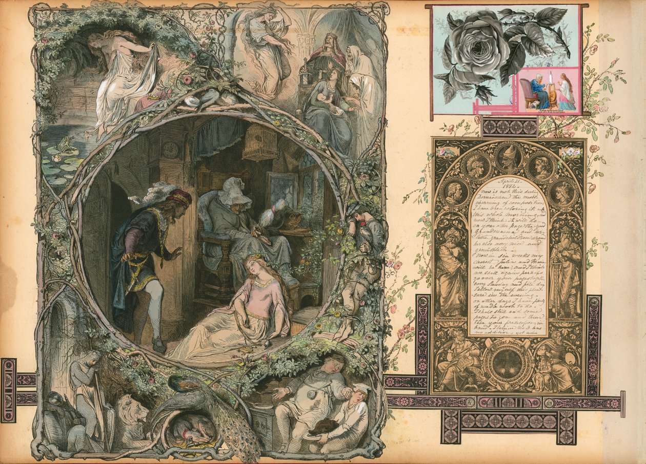 Página del volumen IV de Sammelsurium (material impreso) de European School