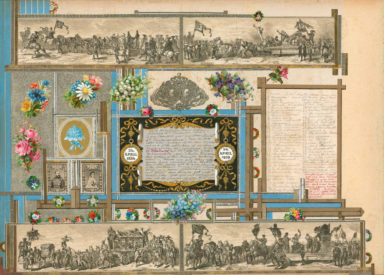 Página del volumen IV de Sammelsurium (material impreso) de European School