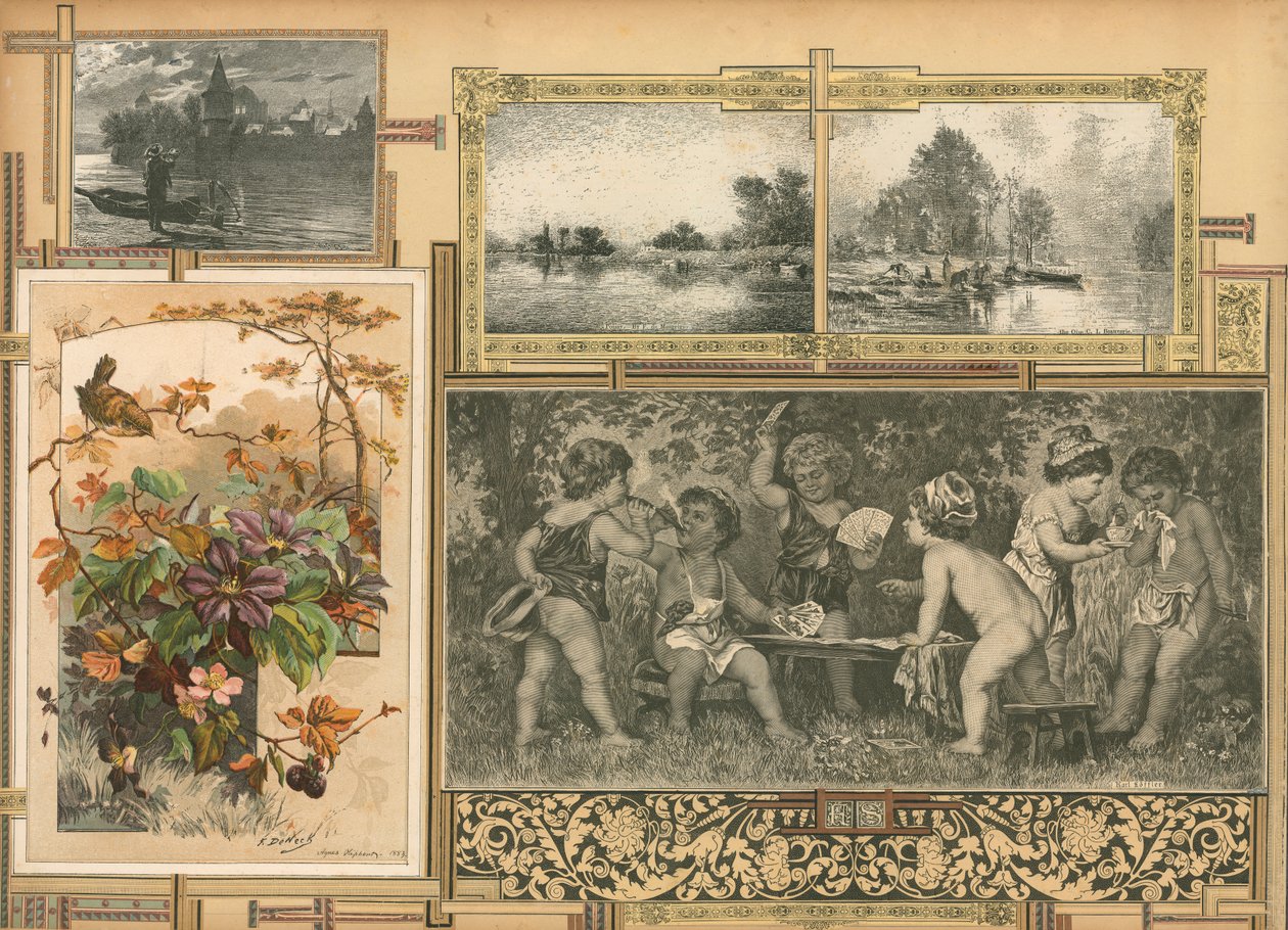 Página del volumen IX de Sammelsurium (material impreso) de European School