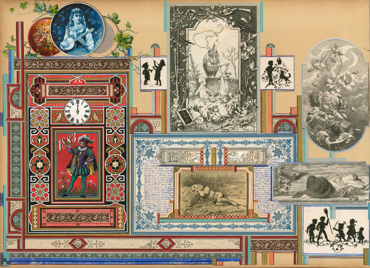 Página del volumen IX de Sammelsurium (material impreso) de European School