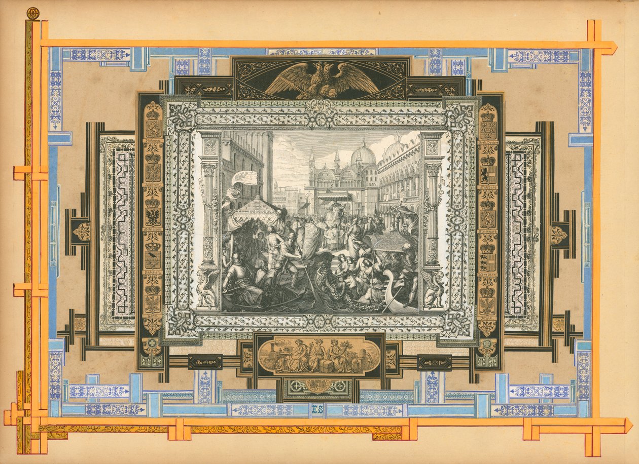Página del volumen IX de Sammelsurium (material impreso) de European School