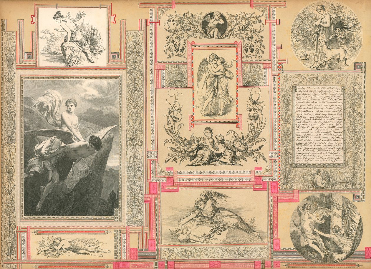 Página del volumen IX de Sammelsurium (material impreso) de European School