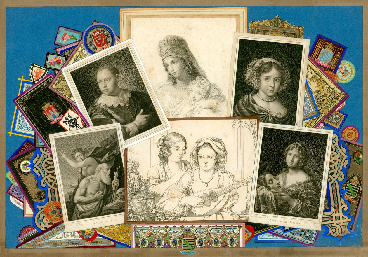 Página del volumen I de Sammelsurium (material impreso) de European School