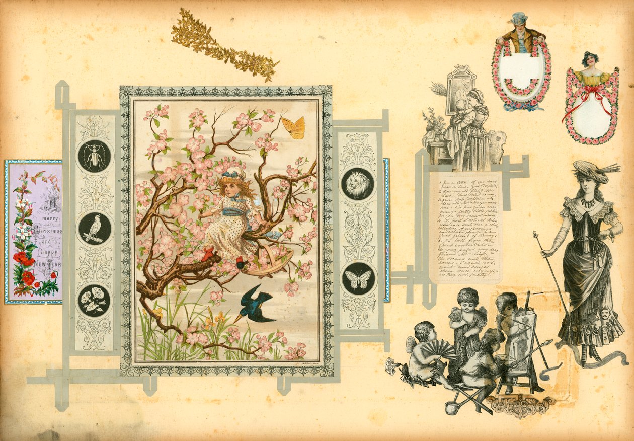 Página del volumen I de Sammelsurium (material impreso) de European School