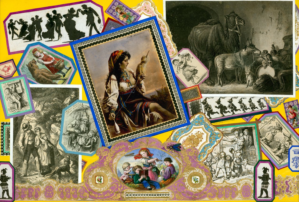 Página del volumen I de Sammelsurium (material impreso) de European School