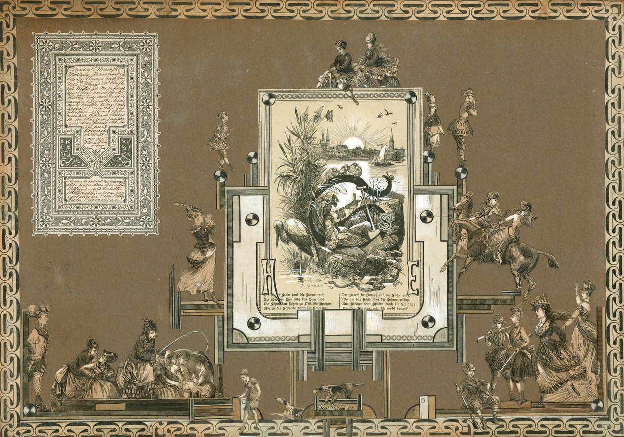 Página del volumen XI de Sammelsurium (material impreso) de European School