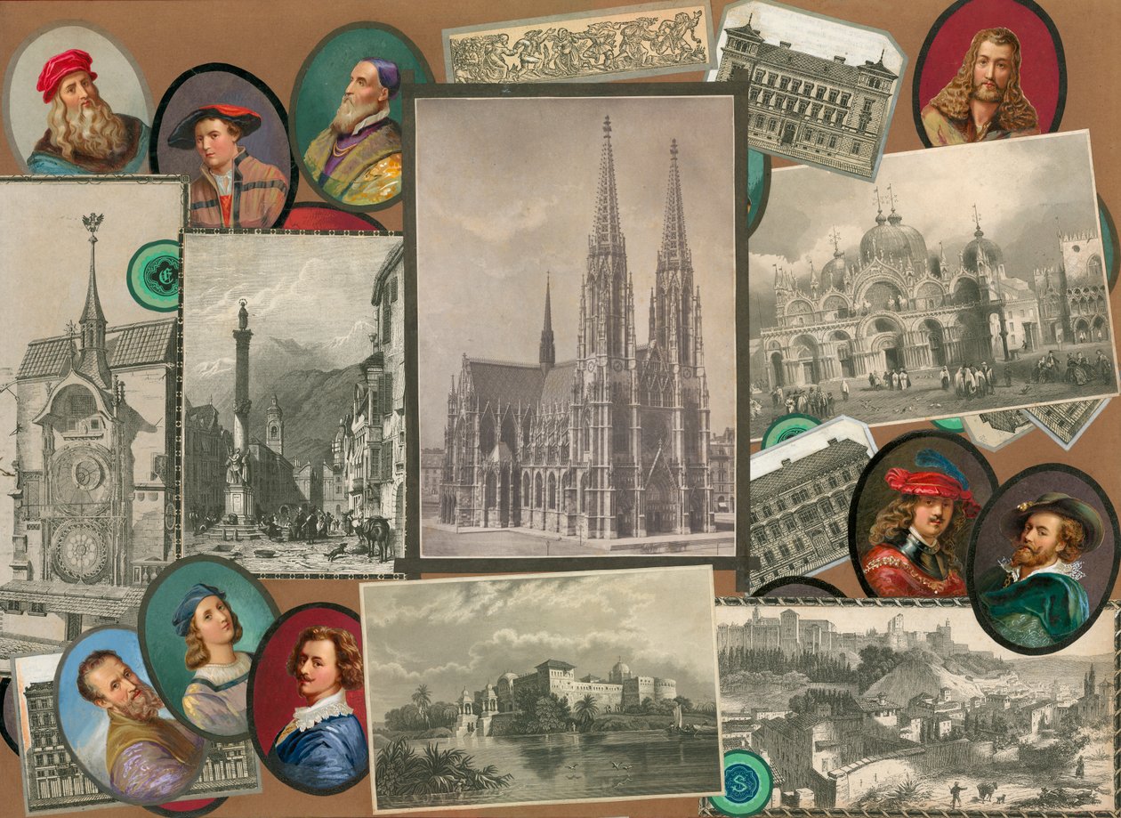 Página del volumen XI de Sammelsurium (material impreso) de European School