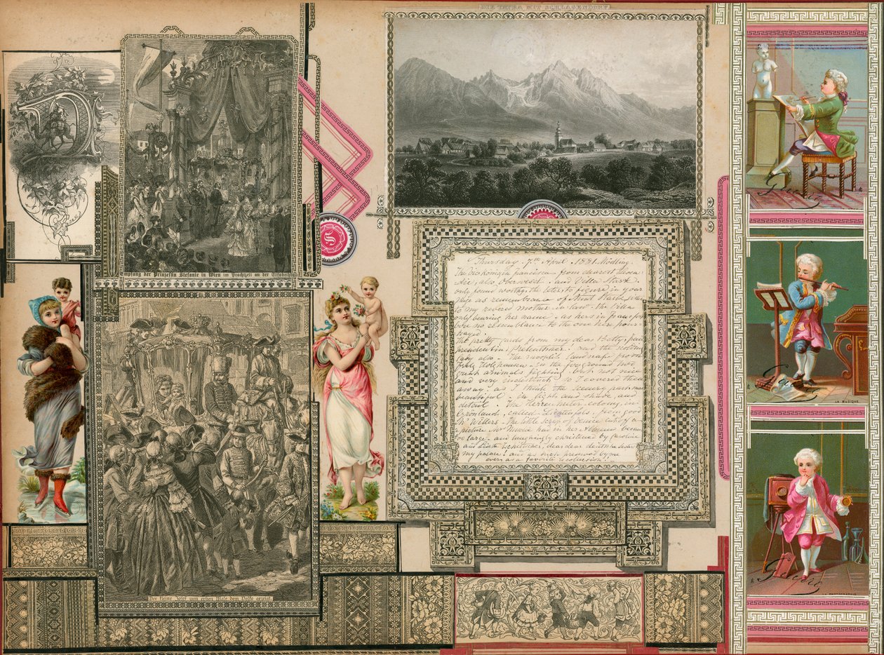 Página del volumen XI de Sammelsurium (material impreso) de European School