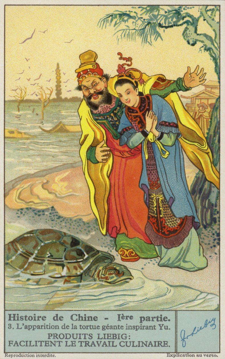 Yu el Grande y la tortuga gigante (cromolito) de European School
