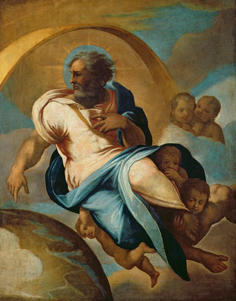 La creación del mundo de Eustache Le Sueur