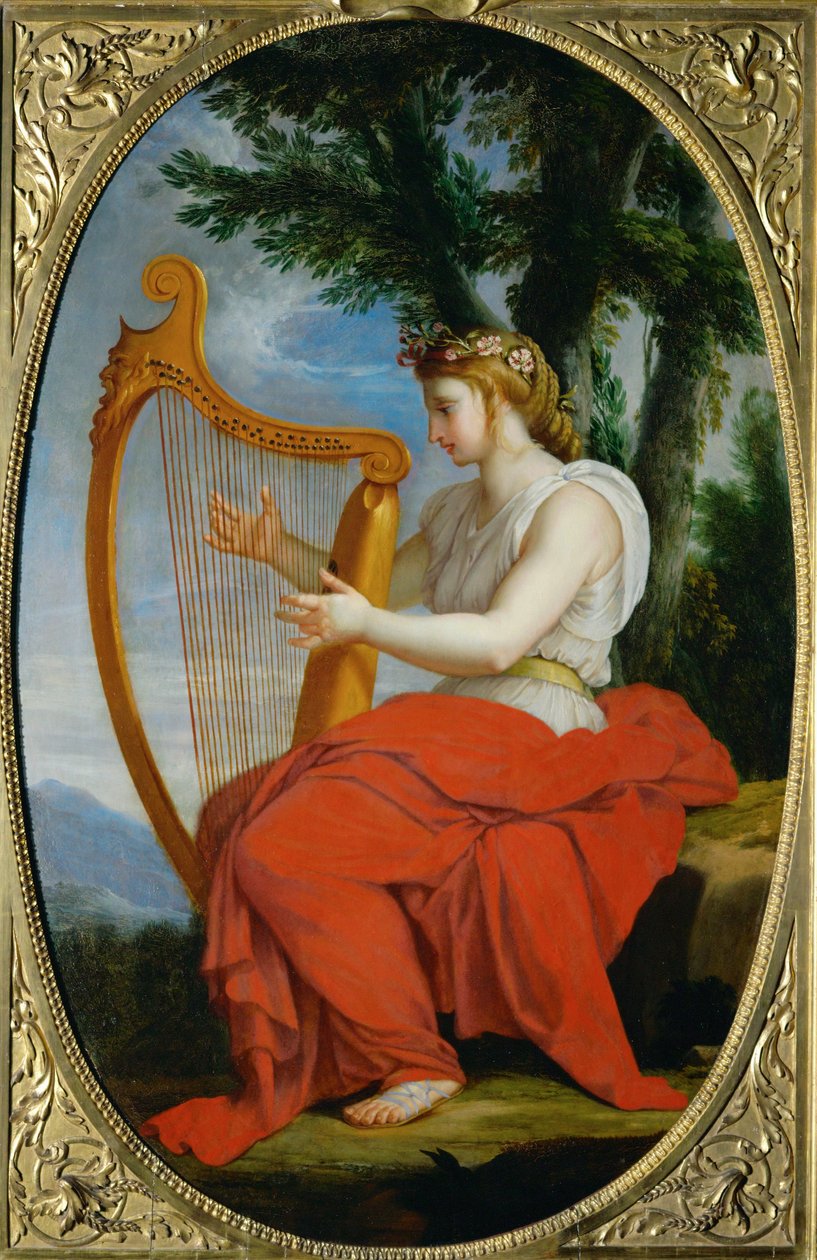 La musa Calíope ... de Eustache (studio of) Le Sueur