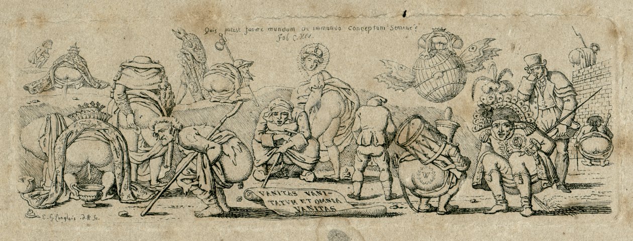 Vanidad de vanidades, todo es vanidad, después de 1800 de Eustache Hyacinthe Langlois