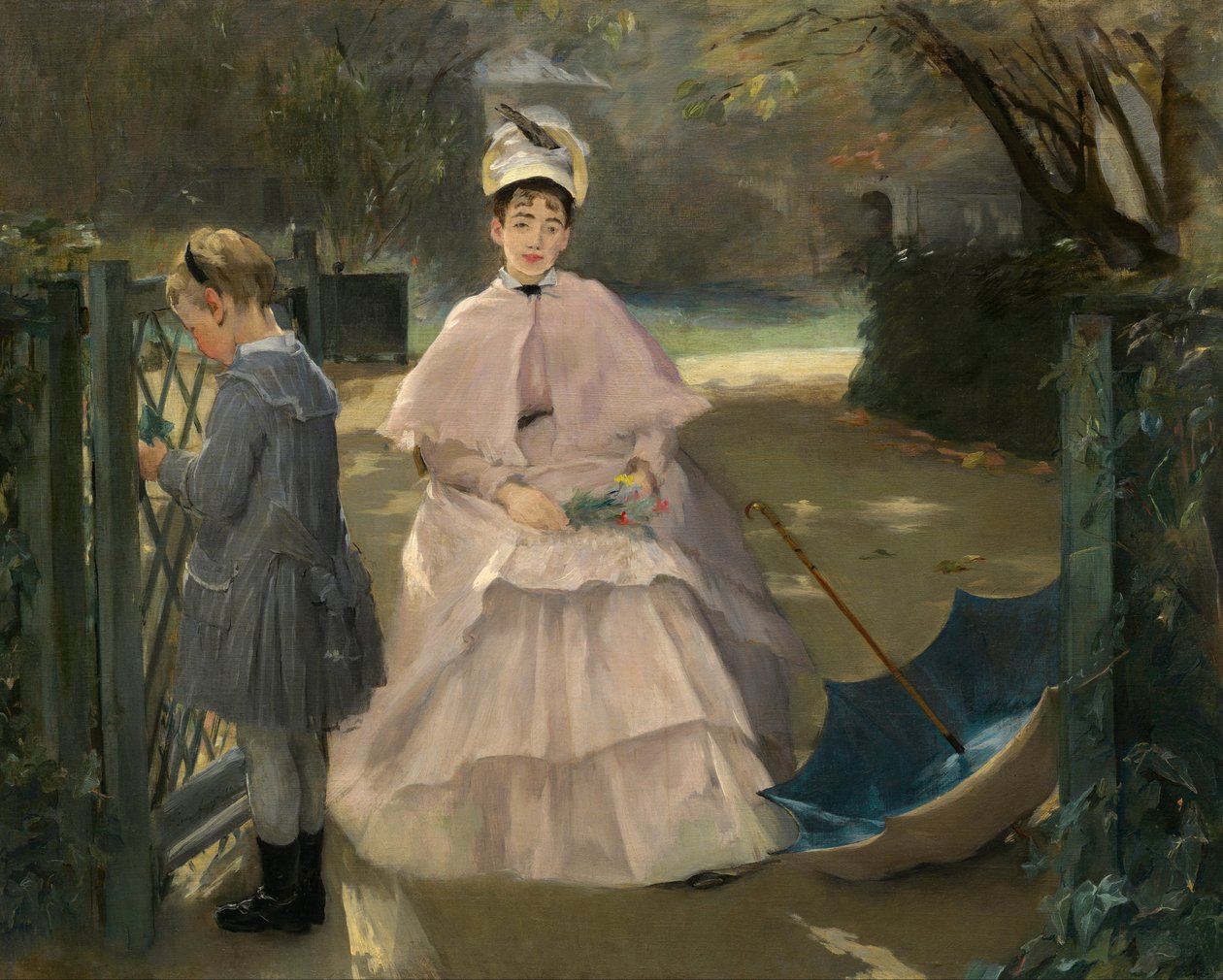 Niñera y niño de Eva Gonzalès