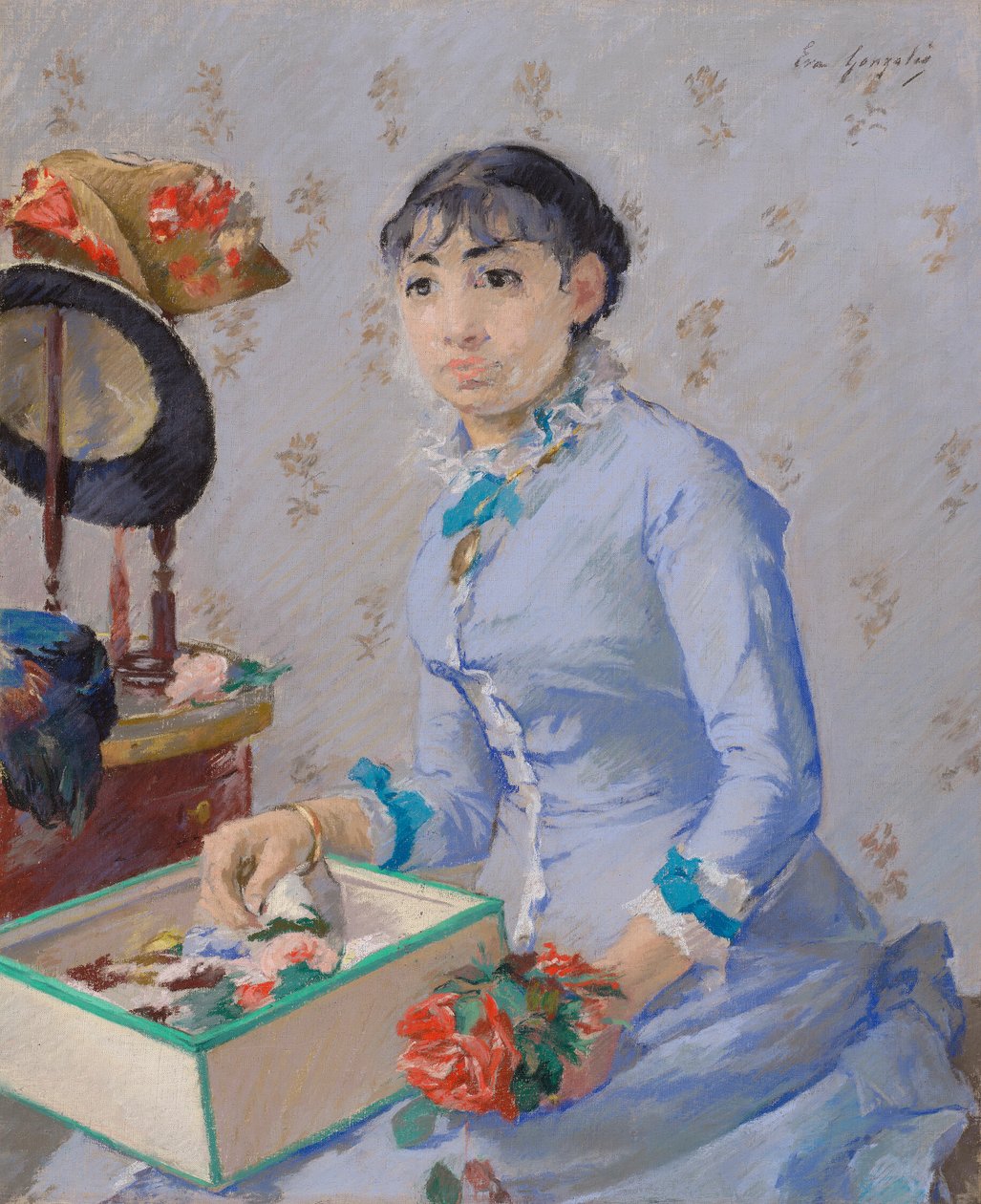 El sombrerero de Eva Gonzalès