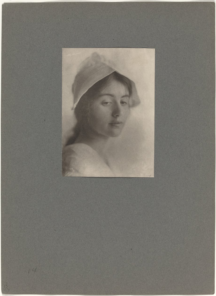 Un estudio de cabeza de Eva L. Watson