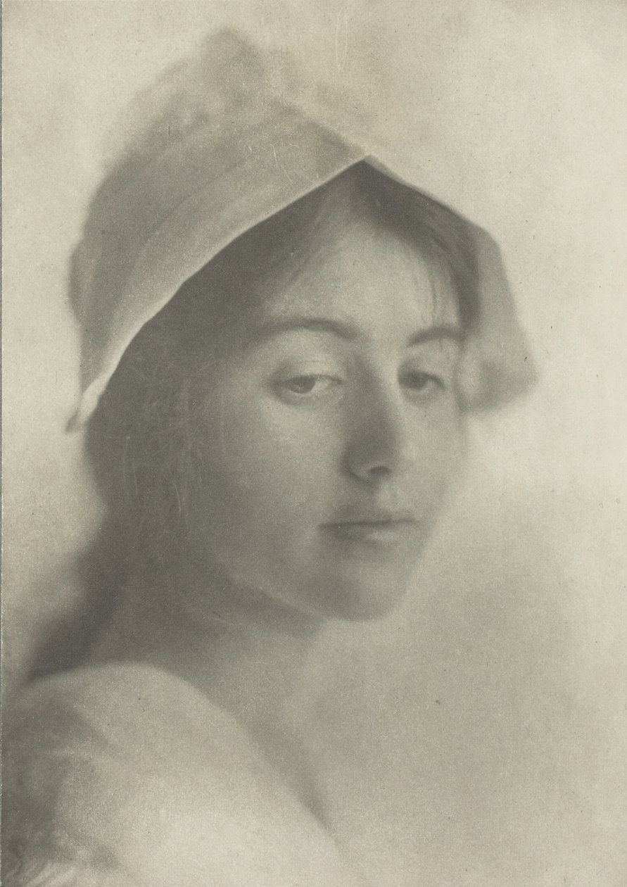 Un estudio de cabeza de Eva Watson Schutze