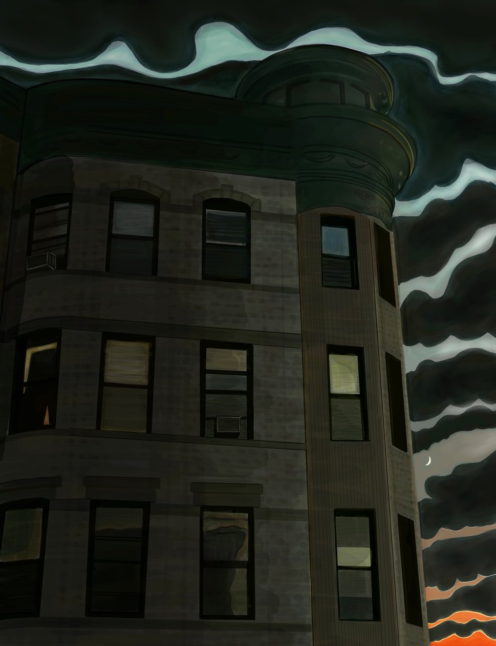 Calle 13 con la 7ª Avenida, Brooklyn (arte digital) de Evan Sklar