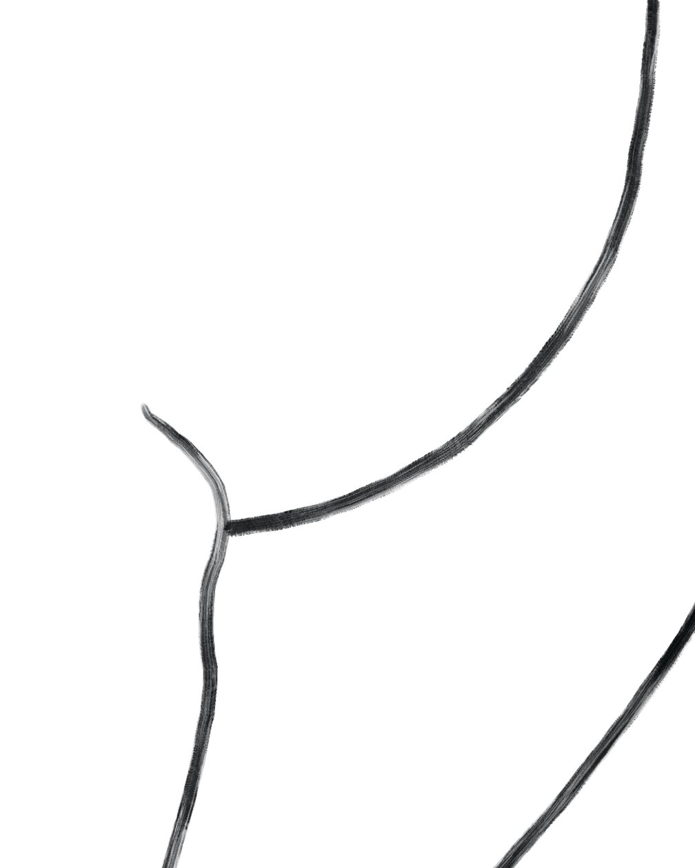 Desnudo. (arte digital) de Evan Sklar