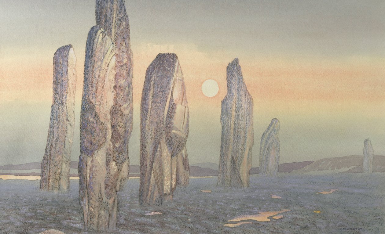 Espíritus de Callanish, Isla de Lewis de Evangeline Dickson