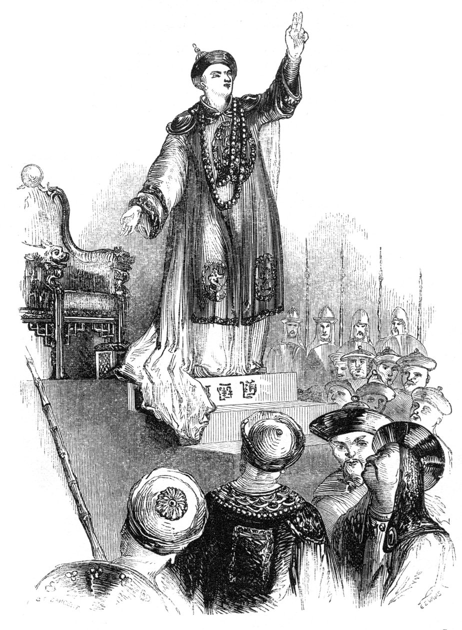 El Juramento del Emperador, siglo XVIII, 1847 de Evans
