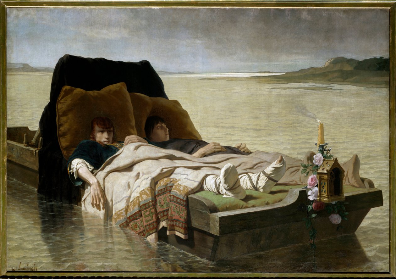 Jumieges enervados de Evariste Vital Luminais