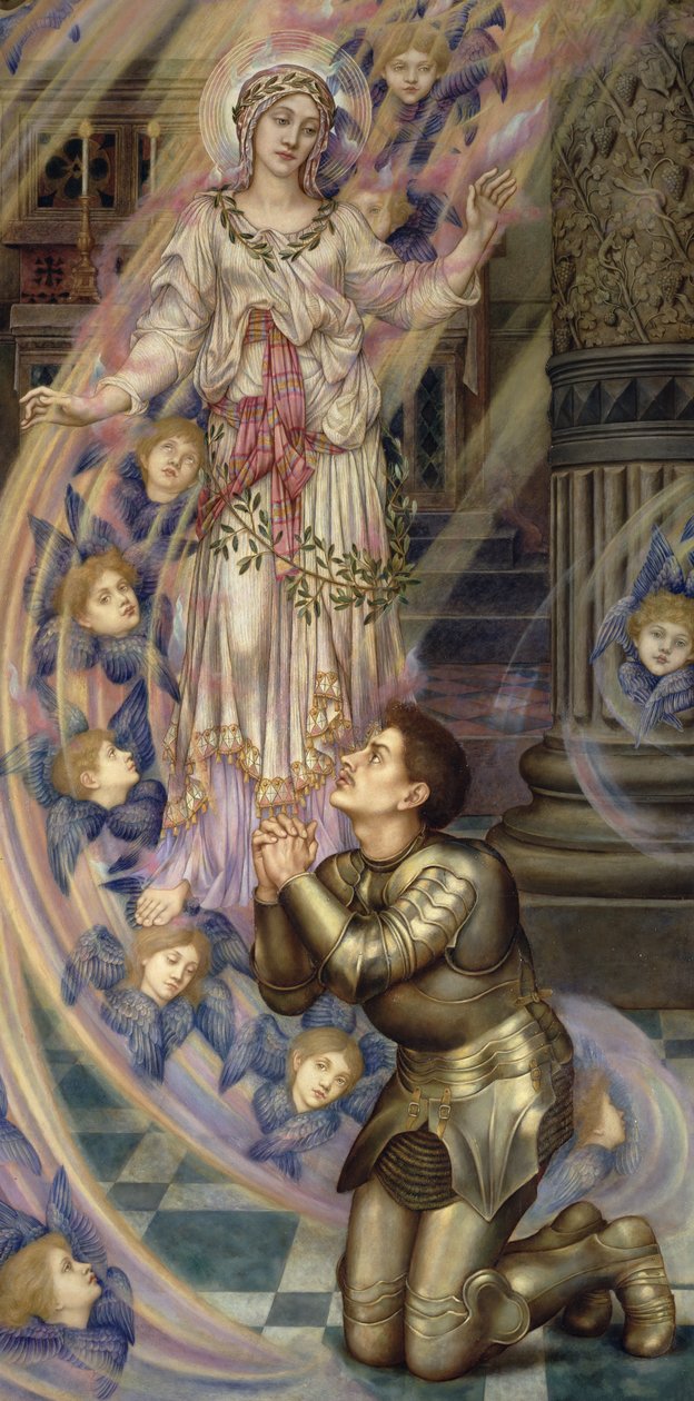 Nuestra Señora de la Paz, 1907 de Evelyn De Morgan