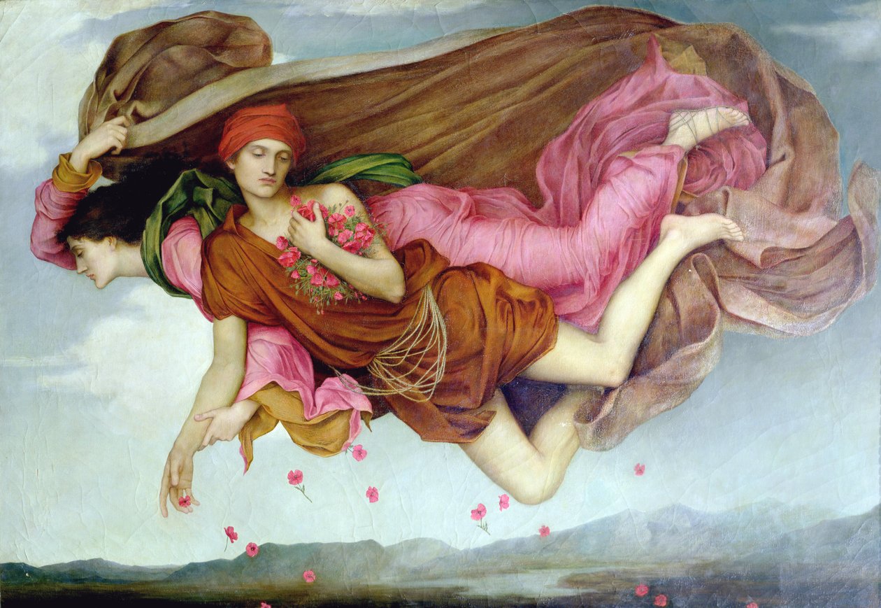 Noche y sueño de Evelyn De Morgan