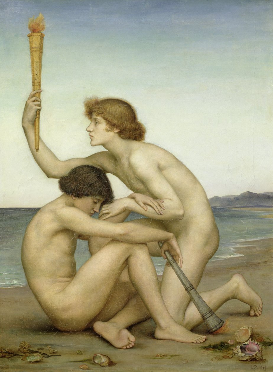 Fósforo y Héspero, 1881 de Evelyn De Morgan