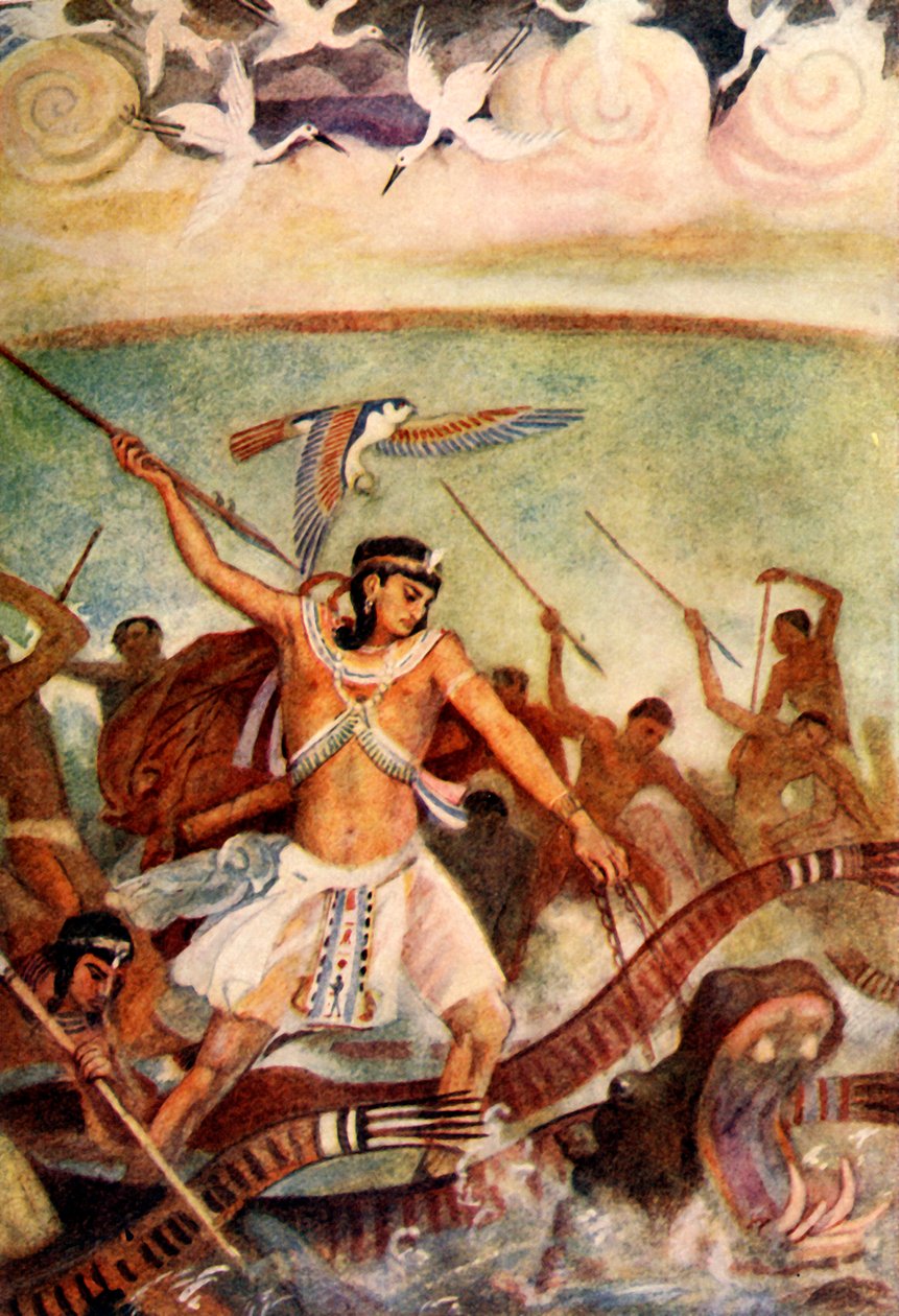 Horus en Batalla, 1915 de Evelyn Paul