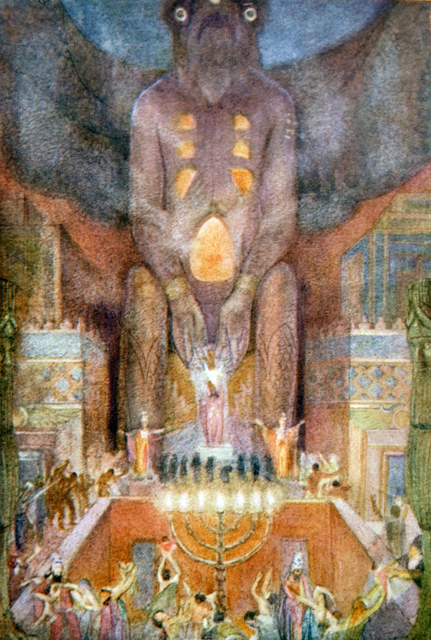 Sacrificio a Bel, 1916 de Evelyn Paul
